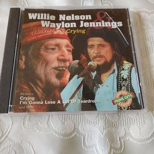 "Crying" CD by Willie Nelson & Waylon Jennings!